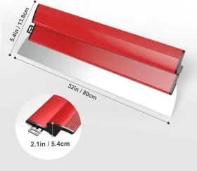 Lariceo 795276089049 32-inch Drywall Skimming Blade - Smooth Finish Precision 0.5mm European Stai #2