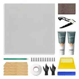 Laybus 445038795741 Drywall Repair Kit 16 Inch X Panel Wall Surface Large Hol