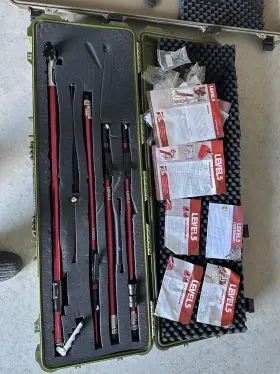 002024-01 Level5 Automatic Taper Flat Box Mega Drywall Taping Tools Set
