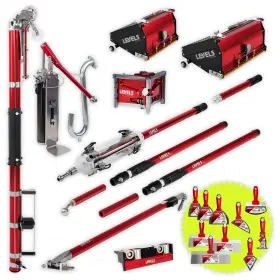 4-671p Level5 Drywall Taping Tools Mega Boxes Auto Taper Pump Minishot