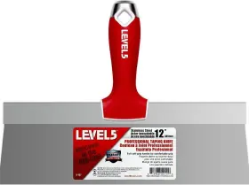 Level5 5-137 Soft-grip Stainless Steel Taping Knife Pro-grade Free Shipping