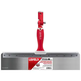 5-388 Level5 16 Inch Offset Knife 0.6mm Stiff Stainless Steel Blade Soft-grip Handle
