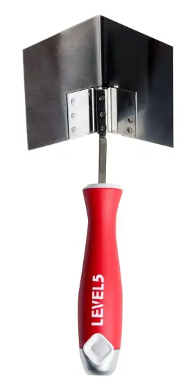 X11.5 Level5 815966021538 Inside Corner Knife 6.5 Inch - Pro-grade Metal Hammer End Drywall Gy #3