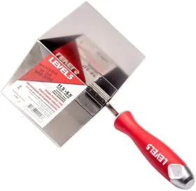 X11.5 Level5 815966021538 Inside Corner Knife 6.5 Inch - Pro-grade Metal Hammer End Drywall Gy