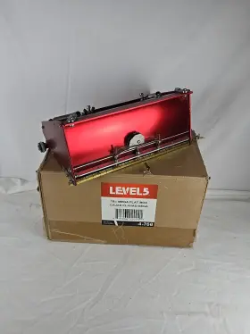 4-768 Level5 Tools Drywall 10 Inch Mega Flat Finishing Box
