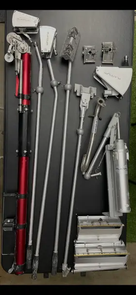 Level5 Tools 815966020845 Drywall Taping Tool Set With Boxes Handles Nail Spotters Used