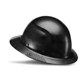 Hdf-23kca Lift Safety Csa Certified Dax Full Brim Hard Hat Black New Blemished #3