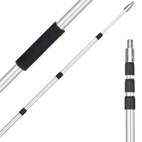 18540 Lineslife Telescoping Pole 4-12 Ft Paint Roller Extension 12 Feet Silver