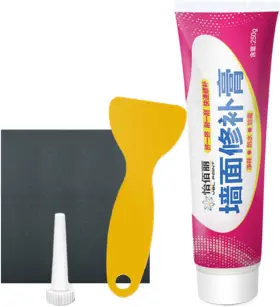 Liyouduo 445037326366 White Wall Hole Repair Putty Home Or Office Quick Kit Including Sc