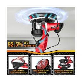 Fyc-725901 Luckyslycyc Drywall Sander With 5 Variable Speeds And Double-deck Led 750w High Power #3
