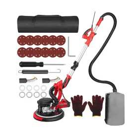 Fyc-725901 Luckyslycyc Drywall Sander With 5 Variable Speeds And Double-deck Led 750w High Power