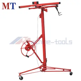 Mt1984993 Machine-tools 16 Feet 150 Lbs Drywall Panel Hoist Lifter Carrier Safety Lock Red High Quality #2