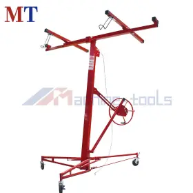 Mt1984993 Machine-tools 16 Feet 150 Lbs Drywall Panel Hoist Lifter Carrier Safety Lock Red High Quality #3
