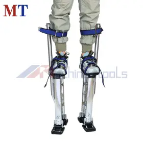 Mt3253613 Machine-tools 15 Inch - 23 Fits For Painters Walking Tool Silver Adjustable Aluminum Alloy Stilts #3