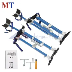 Mt4204393 Machine-tools 1 Pair Adjustable 24 Inch - 40 Drywall Stilts Tool Professional Painting