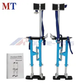 Mt4323720 Machine-tools 18 To 30-inch Aluminum Stilt Tool For Adults Putting Up Drywall Wallpaper #2