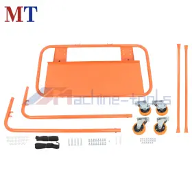 Mt5884972 Machine-tools Drywall Sheet Cart 3000lbs With Safety Belts Handling Sheetrock Panel