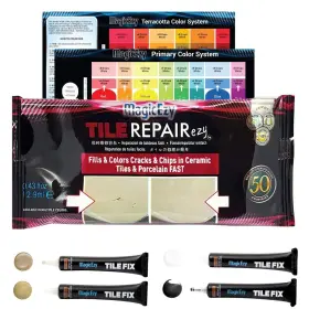 200724 Magicezy Tile Repair Kit Porcelain - Ceramic Neutrals