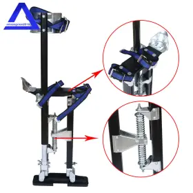 Amz1021078 Marddpair Drywall Stilts Painters Walking Finishing Tools - Adjustable 15 Inch 23 Black New #3