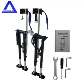 Amz1356994 Marddpair Drywall Stilts Adjustable High-grade Aluminum 36 Inch - 48 Painters Walking Tools