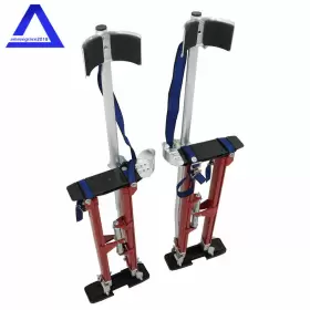 Amz1357166 Marddpair Aluminum Adjustabl Drywall Red Stilts Tool 24-40 In For Taping Painting Painter #3