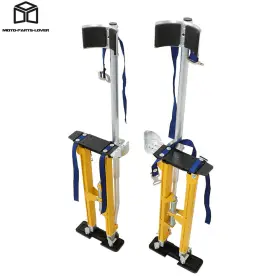 Mp2303953l Marddpair Yellow Drywall Stilt 24 Inch -40 Adjustable Aluminum Tool For Painting Taping #2