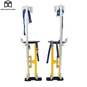 Mp2303953l Marddpair Yellow Drywall Stilt 24 Inch -40 Adjustable Aluminum Tool For Painting Taping