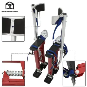 Mp2304099l Marddpair 18 Inch - 30 Adjustable Aluminum Alloy Drywall Stilts Lightweight