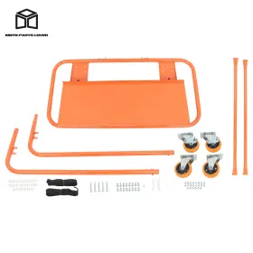 Mp3135788l Marddpair Drywall Sheet Cart With Safety Belts Handling Sheetrock Panel 3000lbs