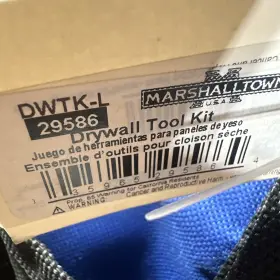 Marshalltown 035965295864 New 6pc Kit Dwtk-l Drywall Apprentice Tool With Nylon Bag #3