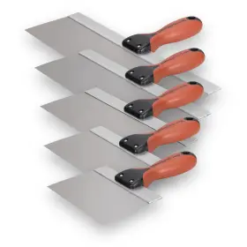 Marshalltown 035965407281 Drywall Taping Knife Set 5-piece Kit 6-14 Inch Stainless Steel