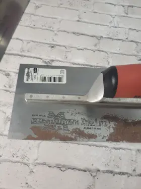12sd-l Marshalltown Lot Of 2 - 11 Inch X 4.5 High Carbon Steel Drywall Trowel #3