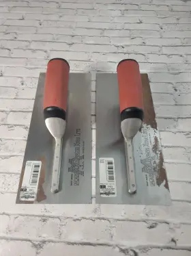 12sd-l Marshalltown Lot Of 2 - 11 Inch X 4.5 High Carbon Steel Drywall Trowel