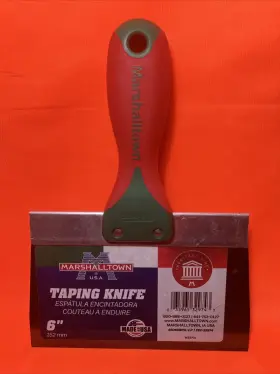 4506dmhl-lp Marshalltown Durasoft Drywall And Plastering Taping Knife Stainless Steel 6 Inch X 3