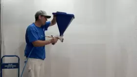 Ss21 Marshalltown Sharpshooter 2.1 Drywall Sprayer Gun With Hopper - Blue #2
