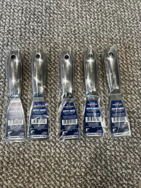 Sspk2d Marshalltown 2 Inch Putty Knife Set Of 5