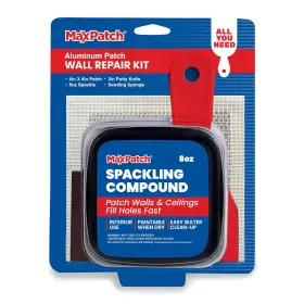 Mprk08a Maxpatch Drywall Repair Kit 4-piece Set Includes Self-adhesive Aluminum Patch 8