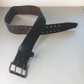 Dm-505-cc Mcguire Oil-tanned Saddle Leather 3 Inch Wide Tool Belt Heavy Duty Riveted 30-40 Dm-505-cc Mcguire Oil-tanned Saddle Leather 3 Inch Wide Tool Belt Heavy Duty Riveted 30-40