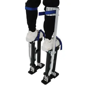 902386 Menbager 18 Inch -30 Drywall Stilts Tool Adjustable For Painters Walking Taping Black