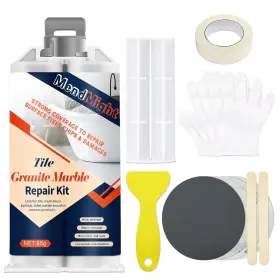 Czj-85 Mendmight Porcelain And Fiberglass Repair Kit - Tub Tile Shower Bathtub