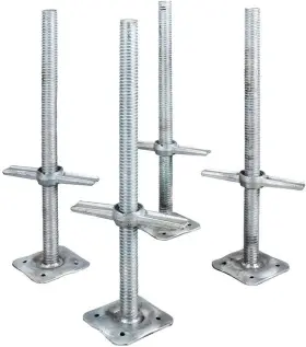 3438657 Metaltech Adjustable Leveling Jacks - 4-pk. For Baker-style Black