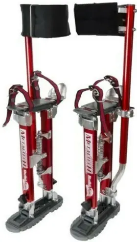 I-bmds1830 Metaltech Adjustable 18-30 Inch Drywall Stilts- Small Damage