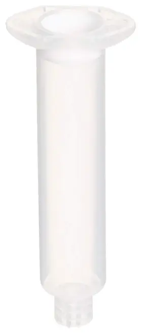 910-nw Metcal Fluid Dispensing Barrel Natural With White Wiper Piston 10cc S