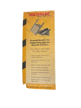 Millenium Group 767827444751 The Nailer Drywall Fasteners For Supporting Interior Corners 192 Pieces #2