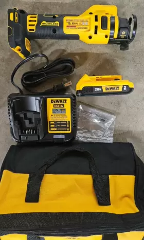 Dce555 Milwaukee Dewalt 20v Max Xr Brushless Drywall Cutout Tool With 2.0ah Battery Model# #2