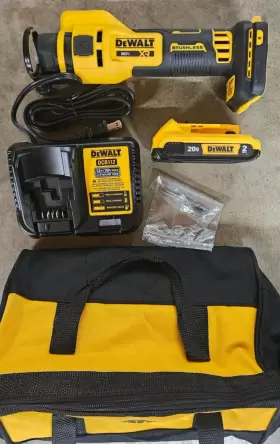 Dce555 Milwaukee Dewalt 20v Max Xr Brushless Drywall Cutout Tool With 2.0ah Battery Model#