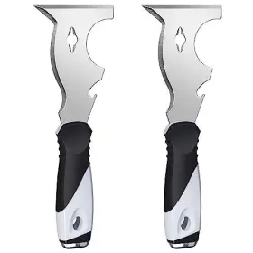Mister Rui 743693942348 Putty Knife 2 Pack Paint Scraper 10 In 1 Multiuse Painters Tool Tapi