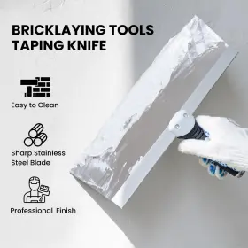 Hps008 Mister Rui Taping Knife 8 Inch Drywall Stainless Steel Knif #2