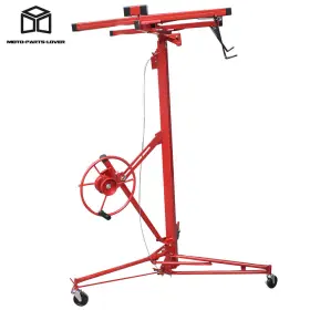 Mp1057697l Moto-parts-lover Drywall Lift Plasterboard 16ft Panel Sheetrock Hoist Carrier Safety Lock