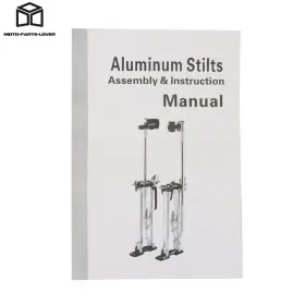 Mp2304026l Moto-parts-lover Aluminum Adjustabl Drywall Red Stilts Tool 24-40 In For Taping Painting Painter #3